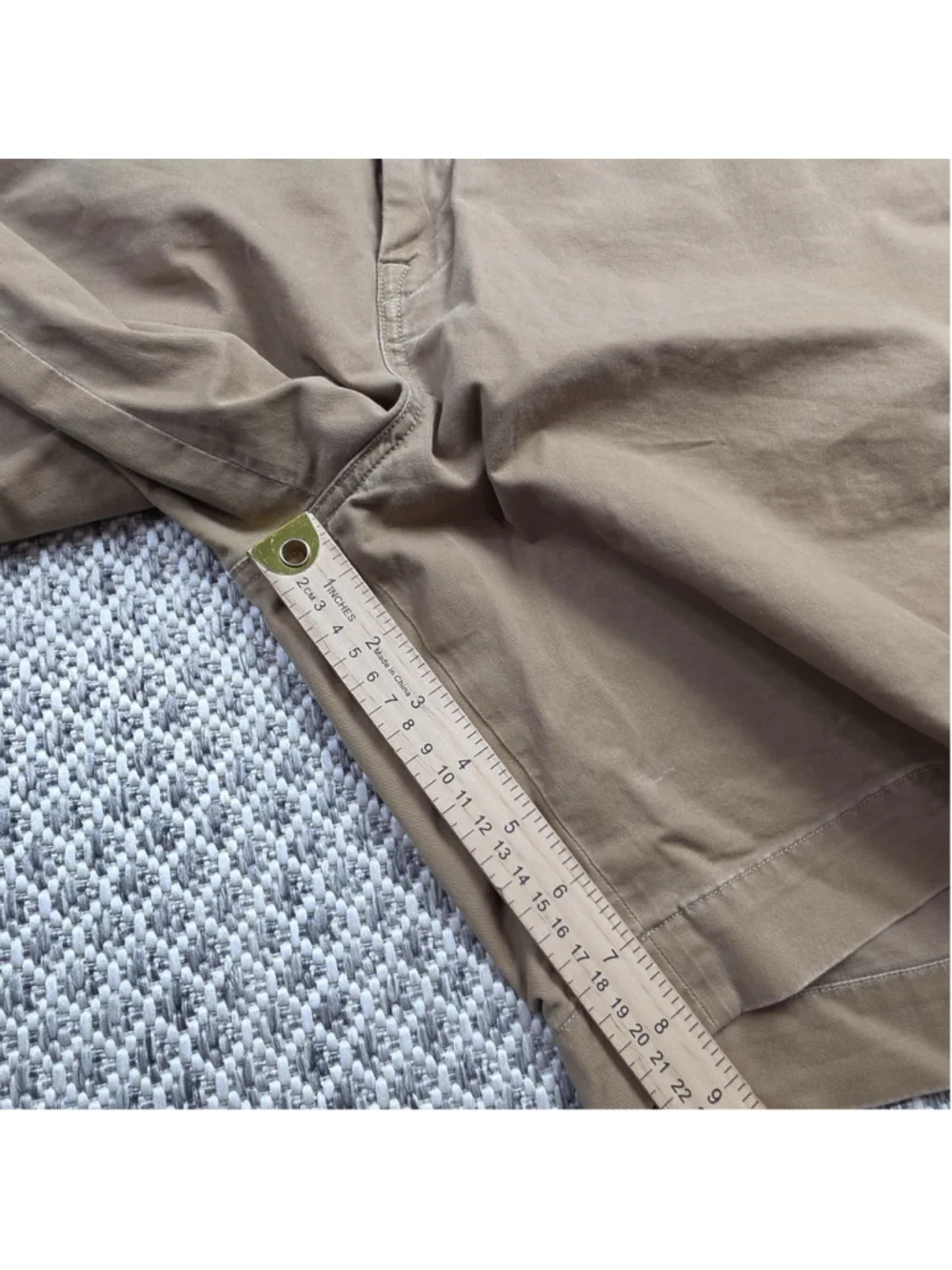 Polo Ralph Lauren The Polo Chino Shorts Mens 36 Stretch Classic Fit Khaki Tan